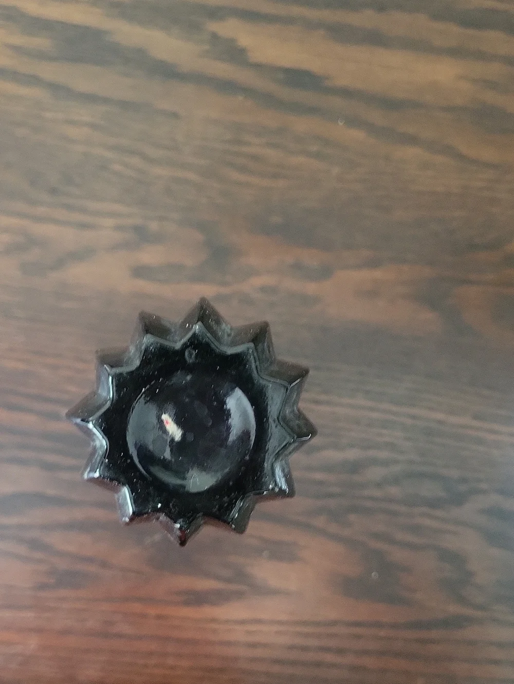 Mid-Century Dark Cobalt Blue Glass Bud Vase